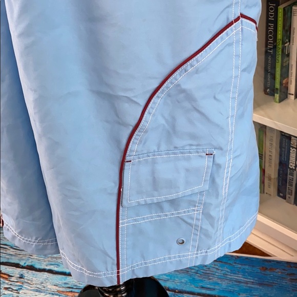 Physical Science Light Blue/White Board Shorts - Picture 5 of 16